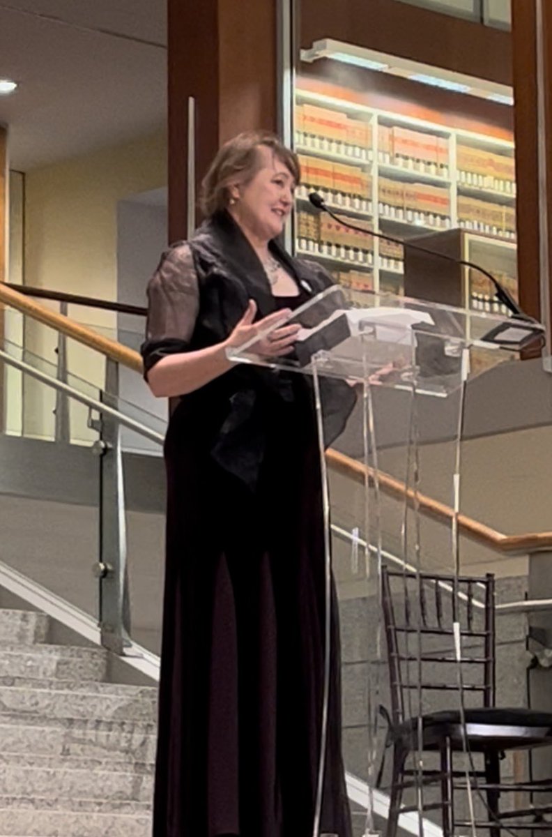 So thrilled to be with <a href="/HistoryVCU/">VCU History Dept</a> Professor @CarolynEastman3 and see her receive the <a href="/LibraryofVA/">Library of Virginia</a> award for non-fiction for her book _The Strange Genius if Mr. O_ !!#VCUCHS #RAMily