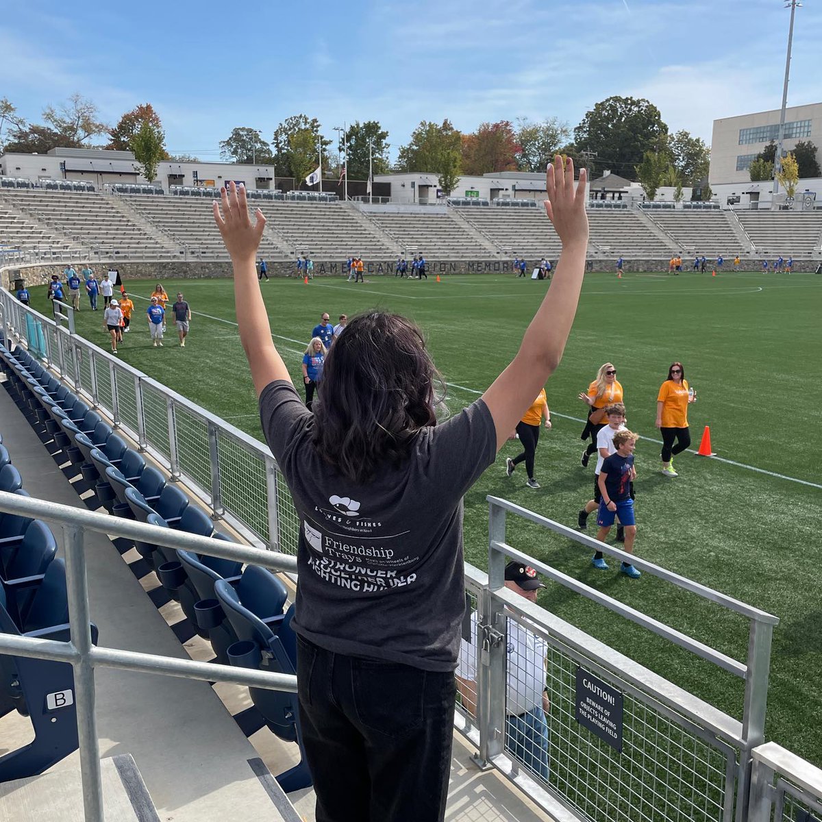 NourishUpCLT's tweet photo. Thank you to everyone who participated in this year’s @CLTCROPWalk. We loved seeing our friends, volunteers, and supporters at Memorial Stadium on this beautiful day!

@cropwalk  #cropwalk2022 #CROPhungerwalk #stophunger https://t.co/vUi7OnkQjG