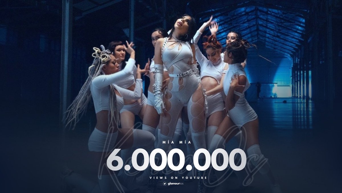 KeniaOsCenter's tweet photo. “Mía Mía” (Video Oficial) de @KeniaOs ha superado las 6 MILLONES de vistas en YouTube. https://t.co/Cwm4bcb7j3