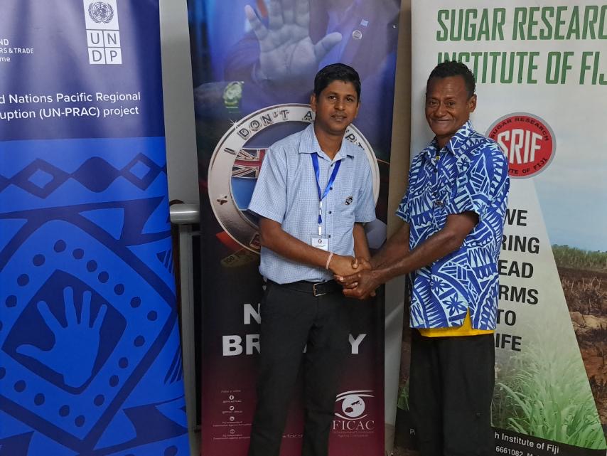FICAC_Official's tweet photo. Call ☎️ on 3310 290 to find out more about the anti-bribery campaign and other Trainings the Commission has to offer. 2/2
#FICAC #UNPRAC #SRIF #Idontacceptbribes #SayNoToCorruption https://t.co/Hh8TQdv81T