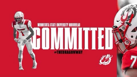 I am extremely blessed to announce my commitment to <a href="/msum_football/">MSUM Dragon Football</a>, thank you to my family, friends and coaches for all the support and thank you to <a href="/CoachRoehrich/">Abraham Roehrich</a> and the rest of the staff for believing in me!