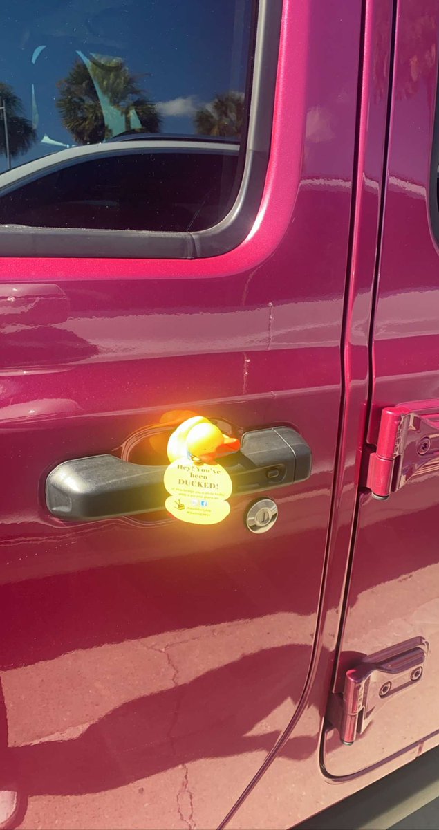 NatVardaxis's tweet photo. #duckduckjeep twice in one day!! #clearwaterFL https://t.co/tAVo31zbNg