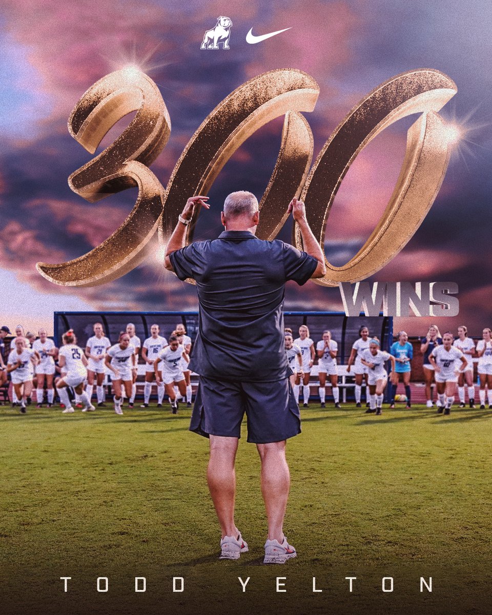 Nobody we'd rather have leading us.

Congrats on 300 career wins, <a href="/ToddYelton/">Todd Yelton</a>.

#DogDynasty | #AllForSAMford
