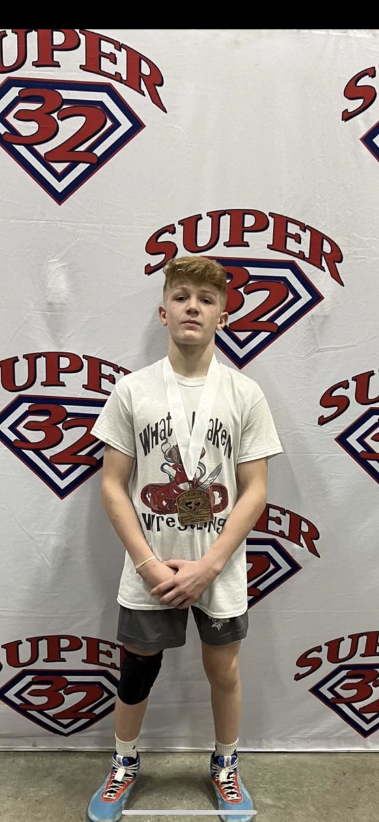 Aaron Seidel 3rd place at Super 32… 7-1 record on the weekend with wins over several nationally ranked opponents including a Fargo Champ and a World Champ.