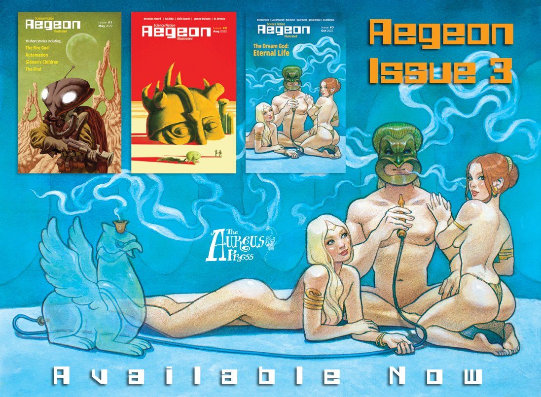 Aegeon Issue 3 for October is available now. This publication will make you COOL and POPULAR. amzn.to/3gdwebH