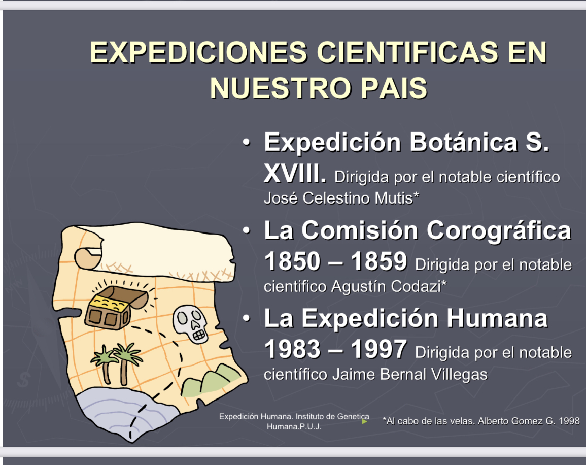 JuanMAnayaC's tweet photo. Sobre las Expediciones Científicas 🇨🇴 #CTI #Historia https://t.co/2HwGac8qdh