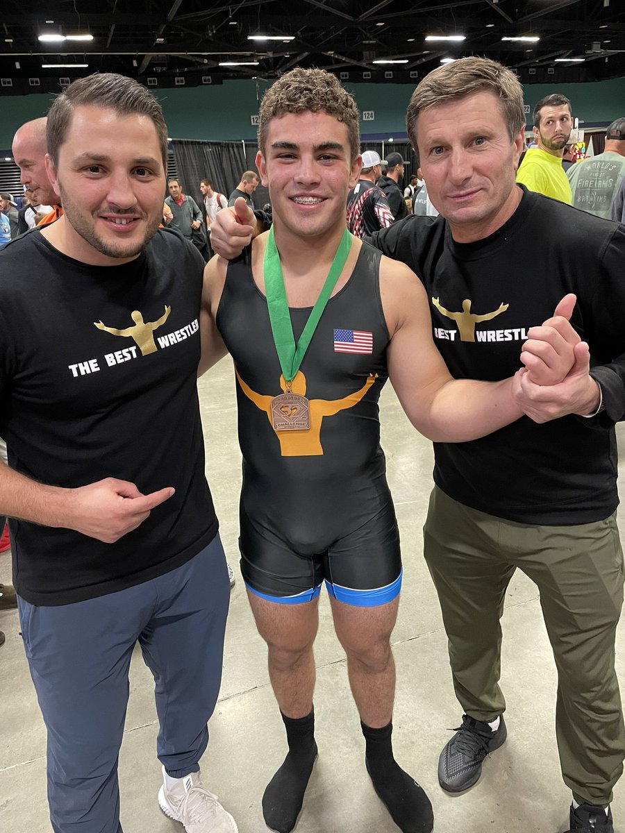 NEBwrestle's tweet photo. Congrats to JT Smith on a 5th place finish at Middle School 180lbs! Ben Ziola was one match (and one point) from AA at 95. 💪 

@BestWrestlerLLC https://t.co/9jnlbztSHg