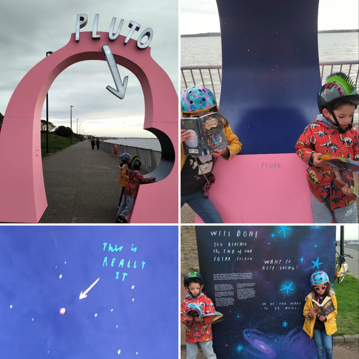 FairwayKhans's tweet photo. Our extreme reading took us across the Solar System from the Sun all the way to Neptune, and to dwarf planet Pluto. 8.1km of fresh air, reading and planets! @sunnybankschool @sunnybankAHT @Year3sunnybank @Year1SunnyBank #extremereaders #ourplaceinspace #OliverJeffers #liverpool https://t.co/ok9rXrAPR3