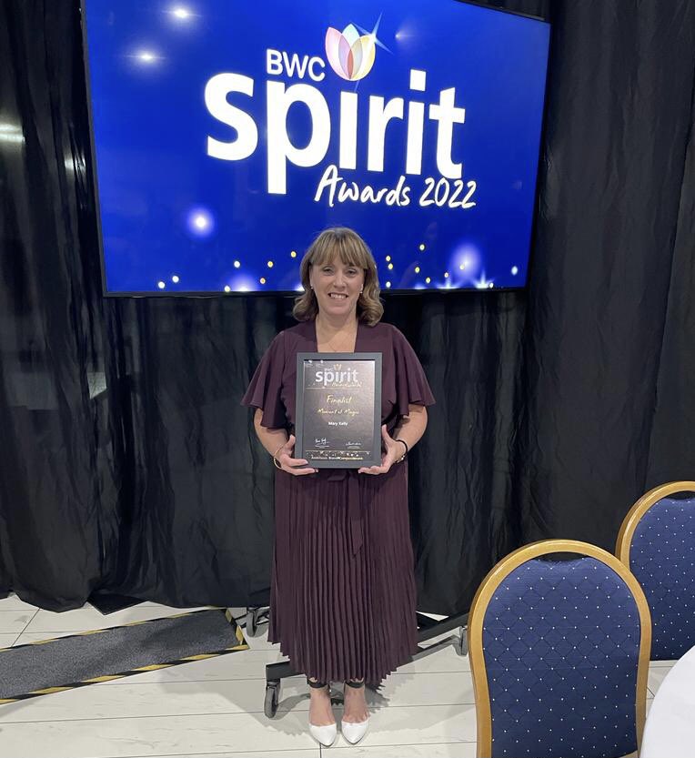 BCHCMICTEAM's tweet photo. Proud night for #teamCMiC supporting our amazing Mary Kelly at @BWC_NHS star awards
Mary’s nomination from a family summed up exactly why she was so deserving to be in the top 3.
We absolutely agree with our chief nurse @daljitathwal she is definitely ours 😉 & we’re so proud https://t.co/S1fSIxJz1N