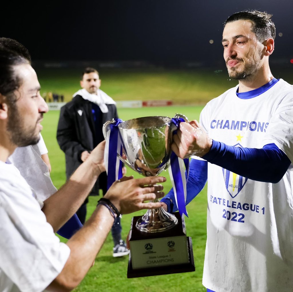 evokosto23's tweet photo. I left it late but in the final hour got my first Championship with my childhood club. Thank you football. Thank you dad. Thank you #hellas 🇬🇷 🕊 https://t.co/jK0z2ejP9g