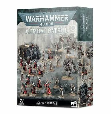 A great way to start an Adepta Sororitas army, the £90 combat patrol is here for just £70!

buff.ly/3RQ4zec
