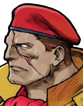 ameboid32's tweet photo. This is the first time I saw his pupil in this pic. Decades ago, HD wasn't existing at this time yet. #rolento #SFAlpha3 #pupils https://t.co/TXm5DFItqN