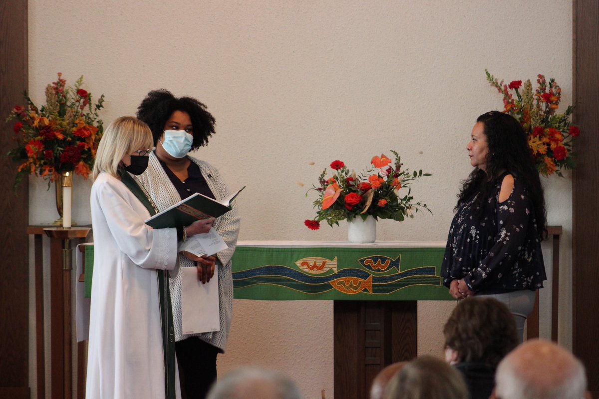 A day of joy and blessings. Welcome Grace and Carmen!