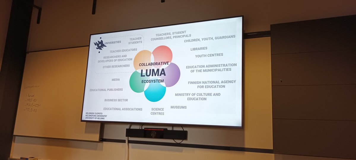 LUMA Centre Science labs at Kumpula Campus of University of Helsinki operate alongside universities, support meaningful formal, non-formal and informal science education with various operating models. https://t.co/X67IRCjkwj