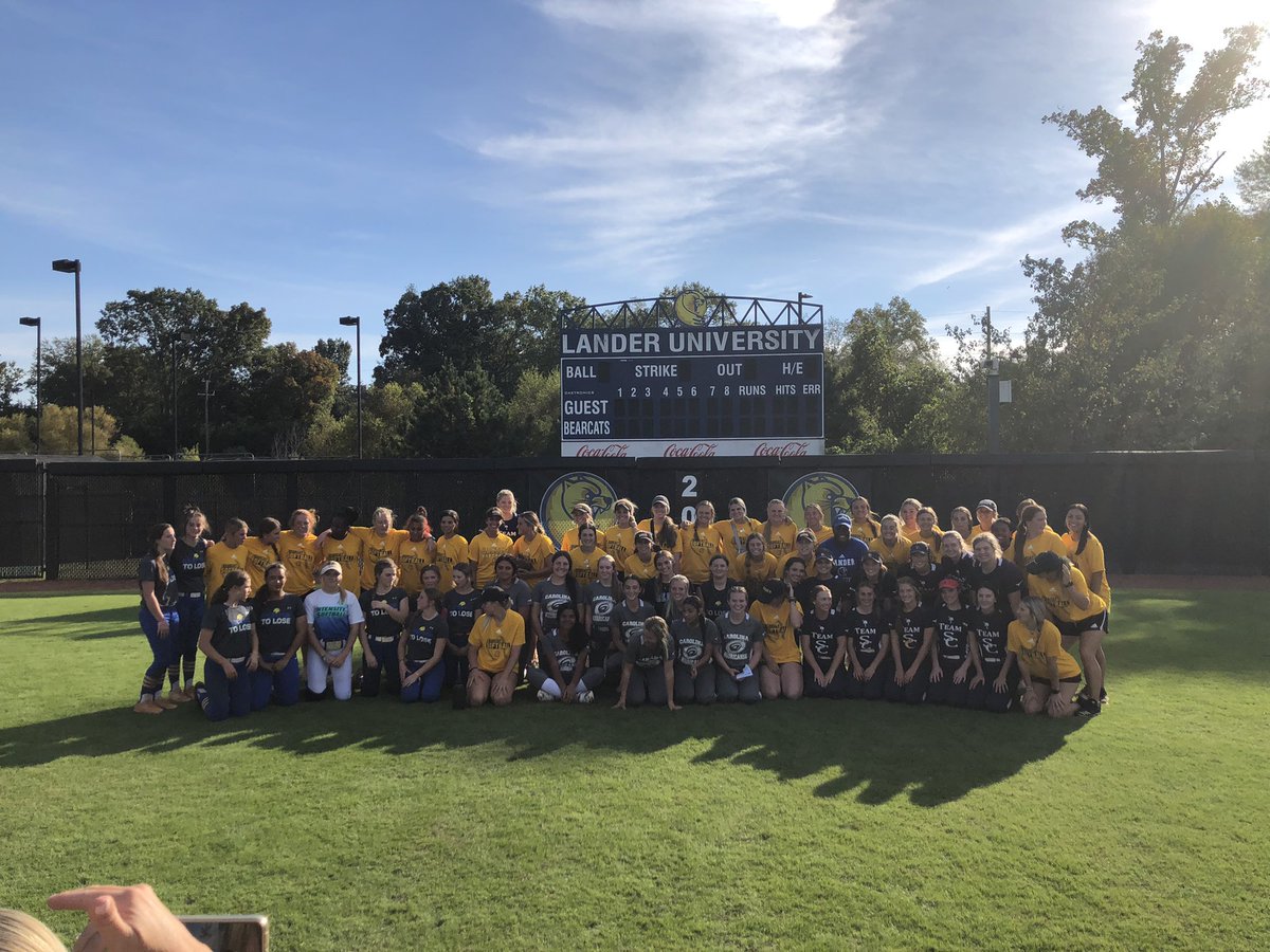 Big thank you to <a href="/LanderSoftball/">Lander Softball</a> for hosting us today. Lot of great insight from Coach Crawford, staff, and team. Best of luck to you this upcoming season!