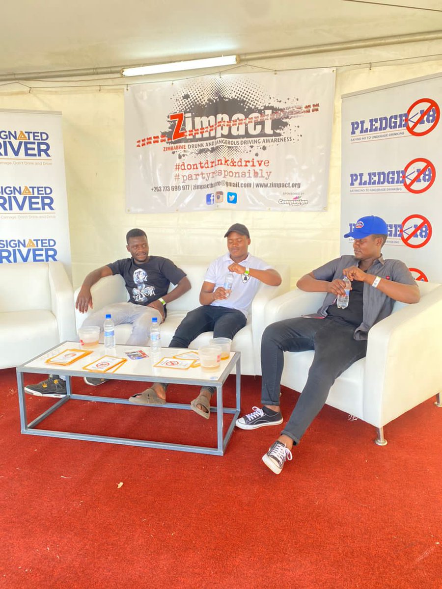 EphraimKatongo's tweet photo. We take time to educate you as we sober you at the chill zone. @zimpact 
#stopdrunkdriving https://t.co/kS1UGTnu0v