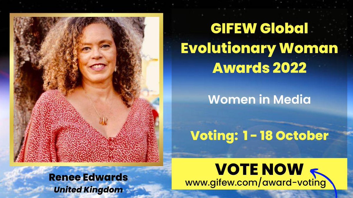 Less than 48 hours to go in the @theGIFEW Evolutionary Woman Award 2022! Please vote for me and expand my impact. #TogetherWeRise gifew.com/award-voting/