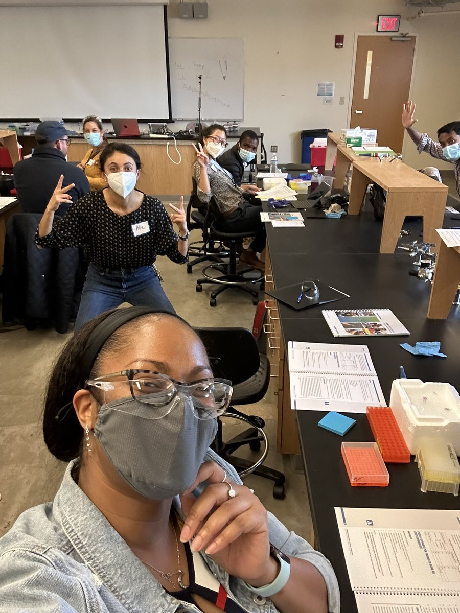What an amazing weekend at the <a href="/Amgen/">Amgen 🧪🔬🧬</a> ABE MA PDI! Who knew bacterial transformation was this fun?! <a href="/dionlearning/">Linda Dion</a> and I cannot wait to get our ABE site up &amp; running <a href="/HSHSnews/">Holly Springs High</a>. Thanks for the wonderful experience @aliaqatarneh!