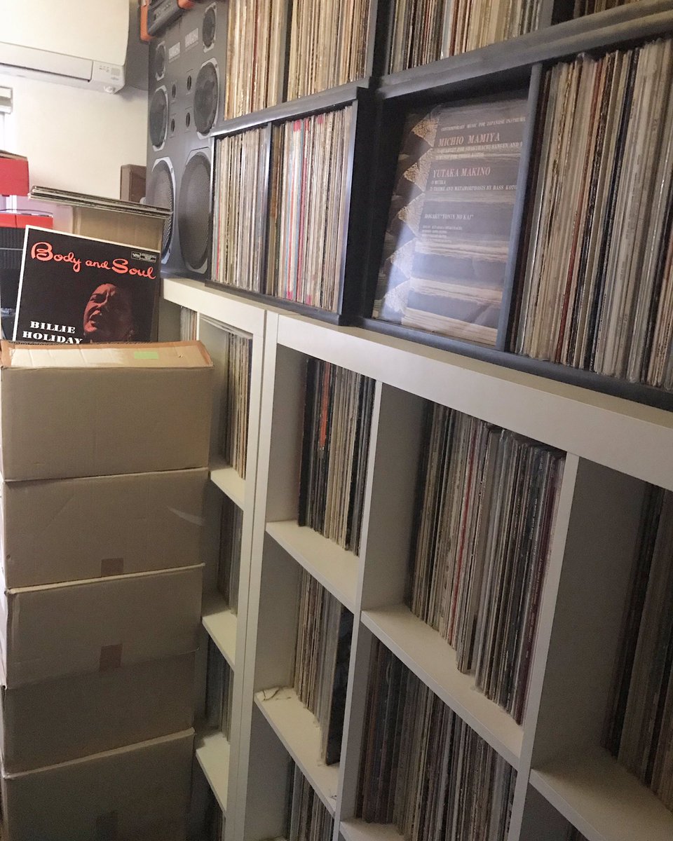 TurntableTokyo's tweet photo. Good Morning Tokyo 
#mondaymorning #digging #bodyandsoul #billieholiday #vinylrecords #usedrecords #recordstore #recordshop #tokyo #turntabletokyo #recordadventure #jazzrecords #jazzvinyl #dig #worksohard #lifegoeson #diggininthecrates https://t.co/C1kU2eTeBC