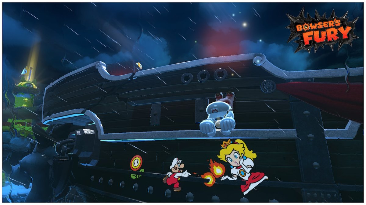 saturn1415's tweet photo. #SuperMario3DWorld #BowsersFury #NintendoSwitch the 3 other one are secrets i know that i haven't post in a long long time sorry i been playing games every day  so guess what i have 99 cat shines and post  my 99 cat shines so you remember ipostmysmm2codeimgonnapostmyfriendcode!. https://t.co/fcDdQSs1oo