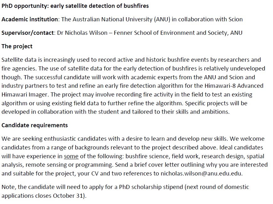 Dr Nicholas Wilson - Researchers - ANU