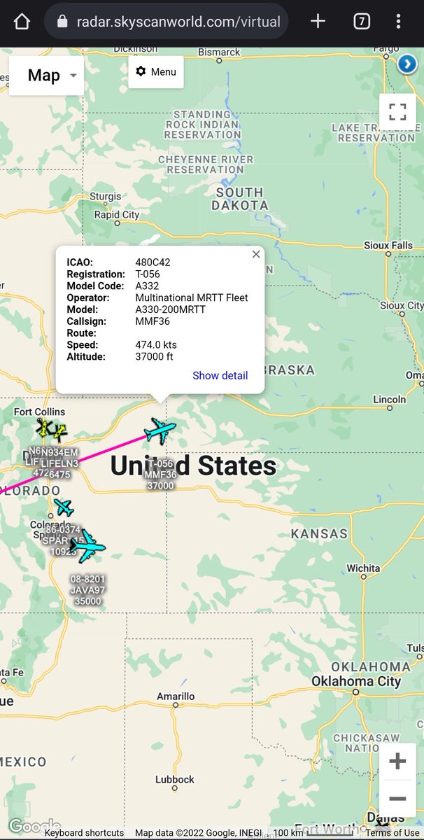 scan_sky's tweet photo. #MMF/#NATO - A330-200 MRTT - T-056 - #MMF36
Heading Back To Vliegbasis Eindhoven 🇳🇱 From Los Angeles International Airport 🇺🇸
T-056 Arrived At LA International Airport 🇺🇸 Yesterday At 2028z. https://t.co/vJVz0jp2Yj