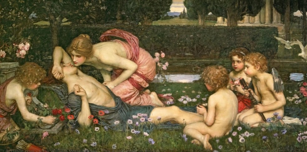 NikSamotracia's tweet photo. Vamos a conocer el origen de las anémonas y las rosas rojas.
Y para ello tenemos que recurrir a Adonis y Afrodita.

🎨Waterhouse. https://t.co/x2tVaGjwAb