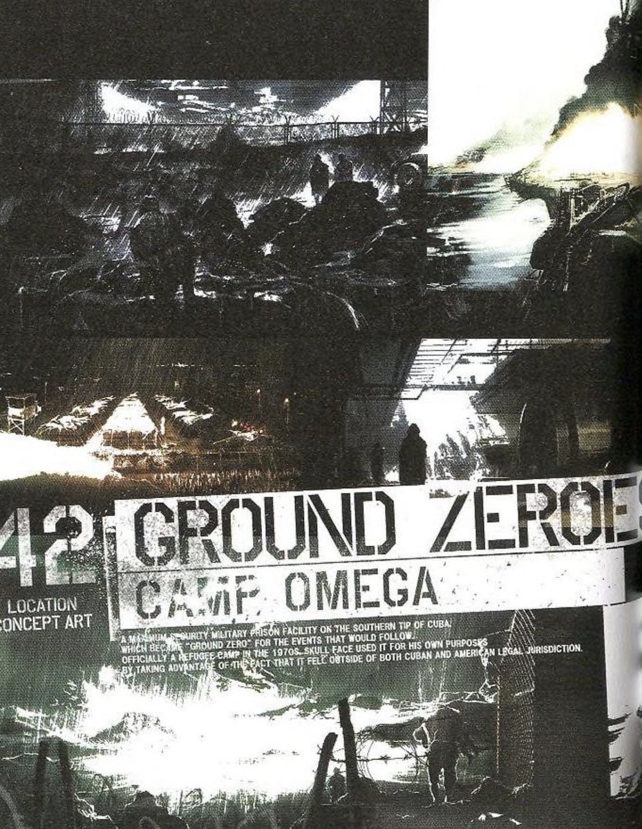 SolidSnakeBox1's tweet image. The infiltration of a XOF maximum prison in Cuba, Camp Omega