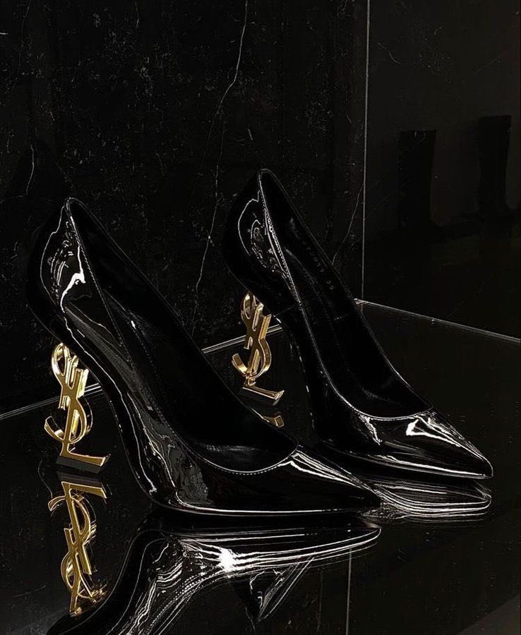 saint laurent heels are gorgeous