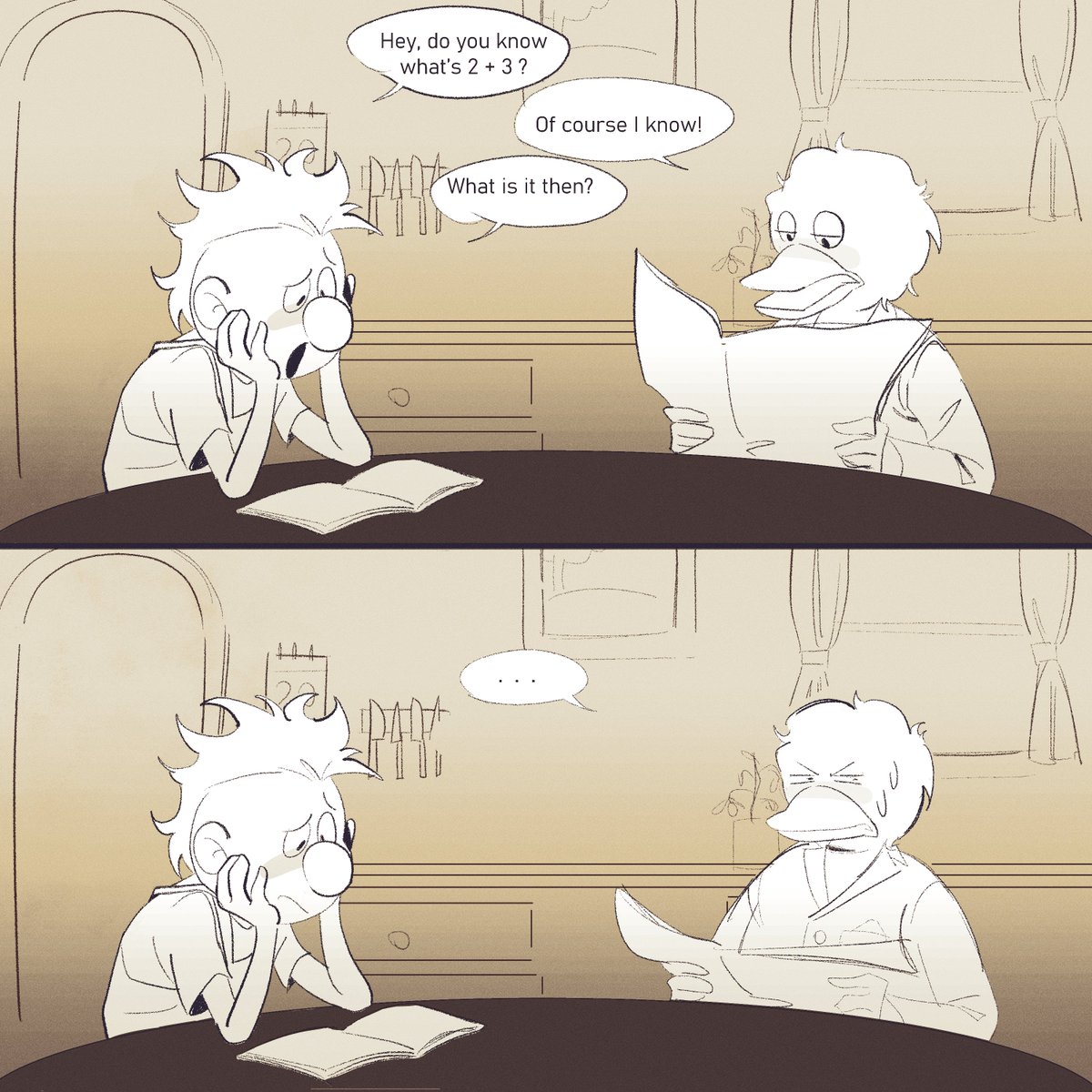 Luc_doodle's tweet photo. The calculator is for emergency only #DontHugMeImScared #DHMIS #dhmisfanart https://t.co/nZne3rE2vQ
