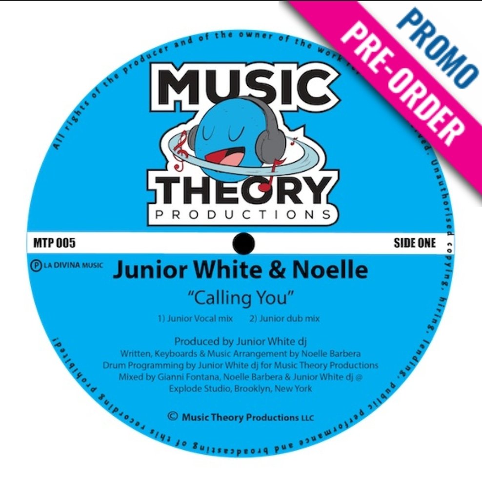 MusicTheoryProd's tweet photo. Here is another collaborations between Junior White &amp; Noelle Barbera,this song was one of the first that we ever https://t.co/5aqhy2zsLk is the pre-order of "Calling you", I hope you like and will support.Stay Blessed#dance #housemusic #classichouse #love #oldfriends #Traxsource https://t.co/Xg8yGxZqNH