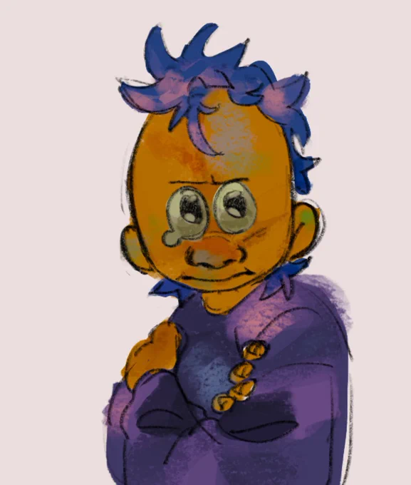 i dont know if i can call this a human design of yellow guy i really just changed his nose i think 