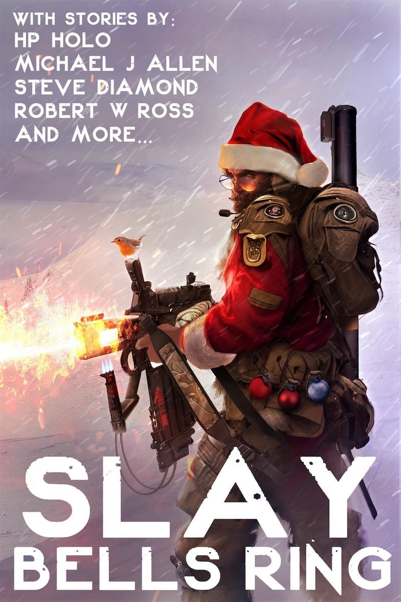 RMaxTillsley's tweet photo. Announcing: Slay Bells Ring. A new Christmas anthology out November 8. Tis the season for mayhem!

Includes my story: Red Snow.

Ho ho... oh hell! https://t.co/0KJ13U2KIr