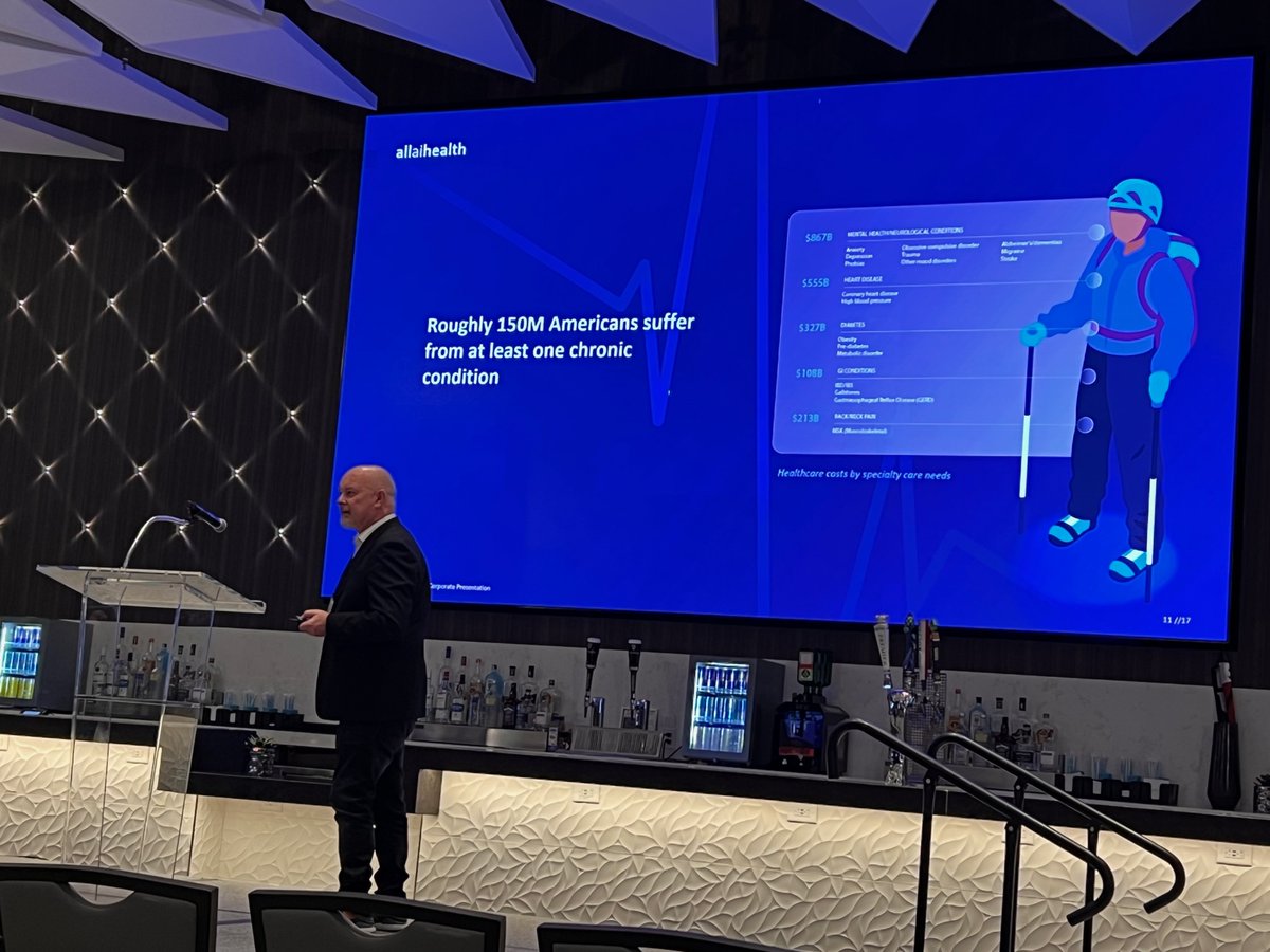 AllaiHealth's tweet photo. Just launched AllaiHealth this week at the subliminal Mercedes Benz Stadium in Altanta. Thanks to the amazing  @MariaThackerG and her outstanding Team @Georgia_Bio for making this extraordinary event happen!!! https://t.co/sbi8tdMhBg