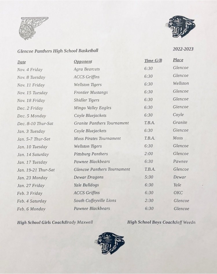 Glencoe High School (GlencoePanthers) / Twitter
