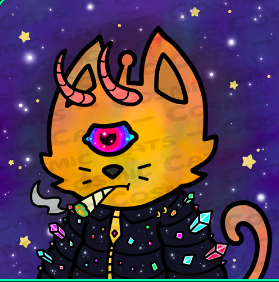 LowkyNft's tweet photo. CosmicCats own choice mutations are just sick!  #CosmicCatMutations https://t.co/ZHoB1PAckH
