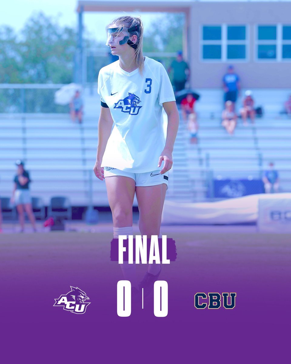 ACU_Soccer's tweet photo. Final. That's another point in WAC play.

#SACRFCE | #GoWildcats https://t.co/lllJOhNovX