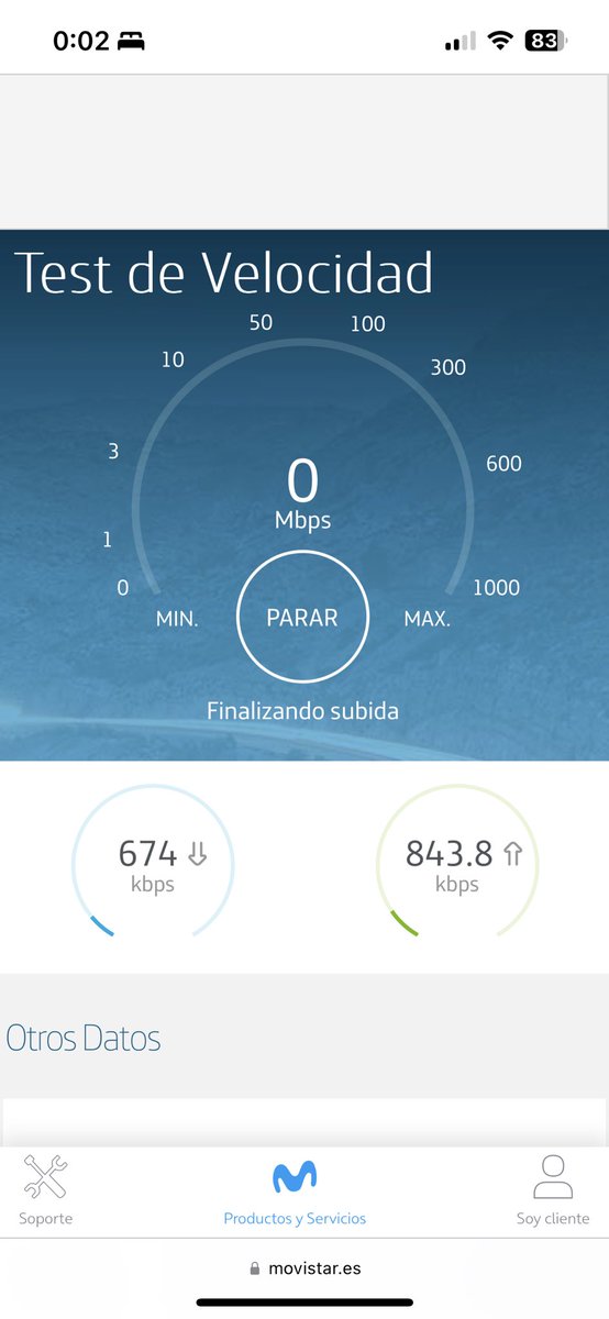 MramosMAD's tweet photo. Mira @digimobil_es  desde Madrid…A ver si sube el post claro,poque con esta velocidad lo mismo lo sube dentro de un par de dias!!!
Llamo y me dicen que pasan nota y que ya mañana me dirán algo. #velocidadfibra #digi_spain https://t.co/Ci8HGeceRl