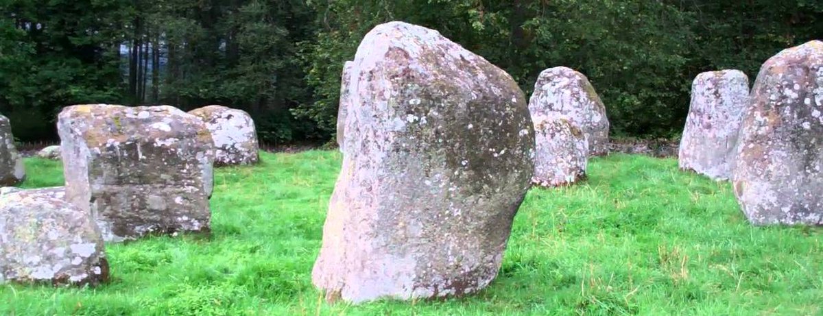 tourscotland's tweet photo. Tour #Scotland 4K travel video Blog, with #Scottish fiddle music, of #Croft #Moraig Standing Stone Circle on ancestry, genealogy, family history visit and trip to #Highland #Perthshire Croft Moraig or Morag, has long been known as a prehistoric monument https://t.co/W2VJeTGJbH https://t.co/G2DZyVrL0b