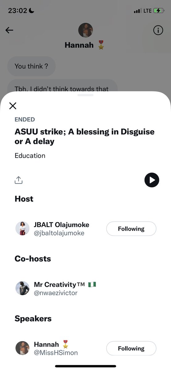 nwaezivictor's tweet photo. It was nice to Co-host space with @jbaltolajumoke thanks to everyone for their contributions to the topic.
#SpacesHost
#Creativity✍🏻✨ https://t.co/Z5cuQ6Lfyl
