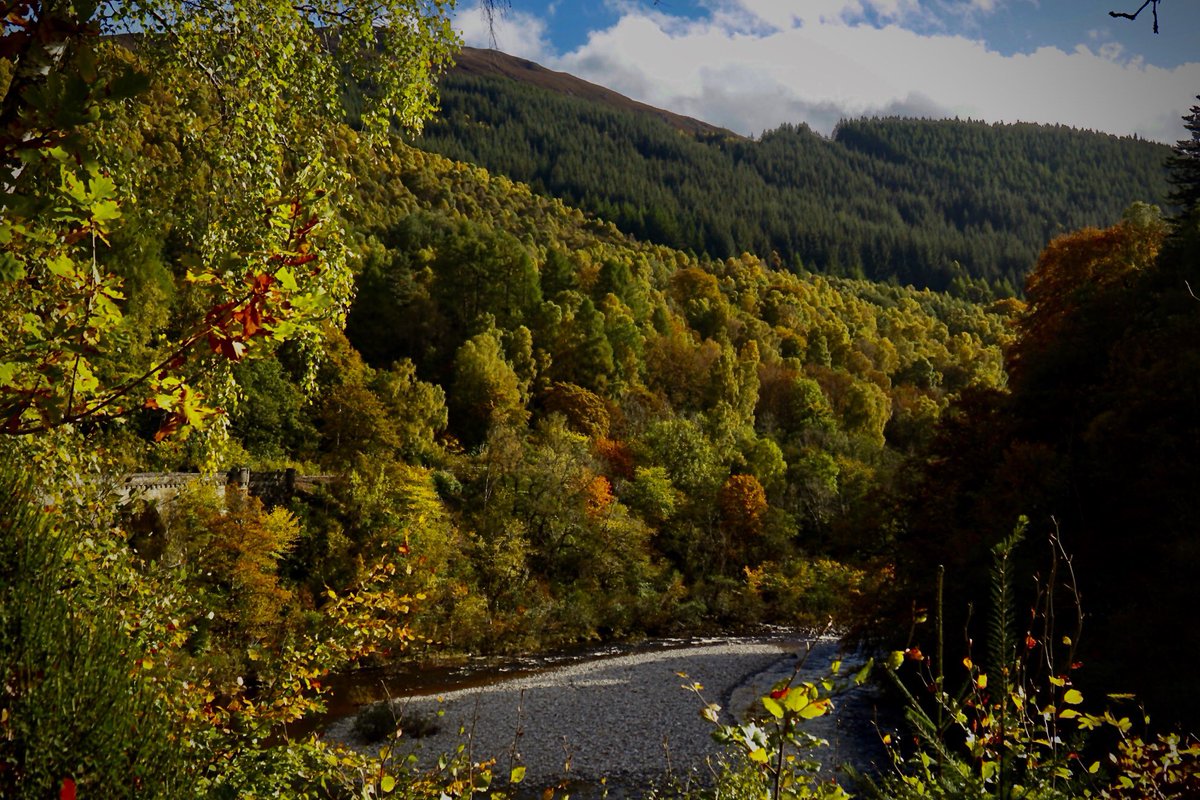 editbadger's tweet photo. A walk from Killiecrankie Visitor Centre up the River Garry gorge to the footbridge and road bridge and then on to the Linn of Tummel #Killiecrankie #RiverGarry #GarryBridge #BigTreeCountry #Perthshire #LinnOfTummel #RiverTummel #Autumn #Scotland #Highlands #LandscapePhotography https://t.co/8uw1VmTxcq