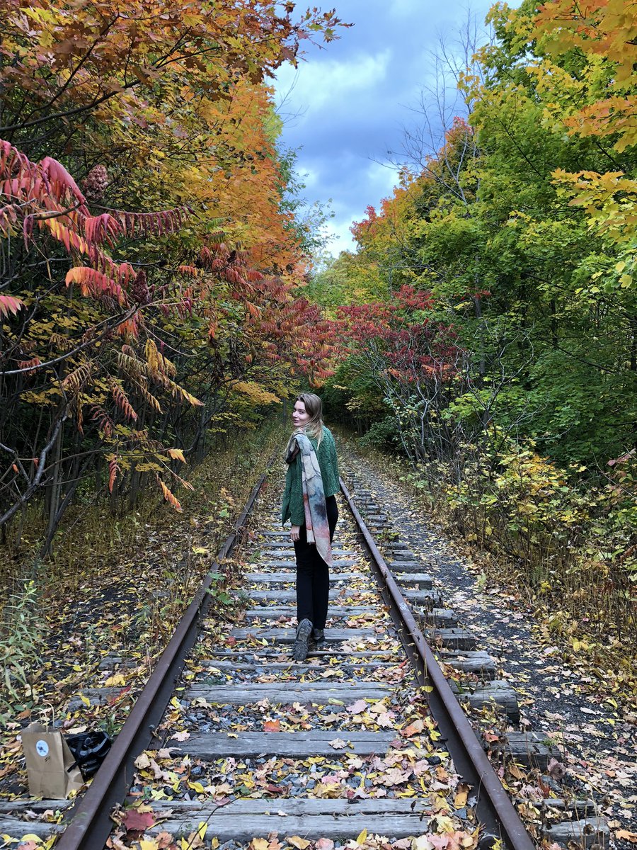 PasiekaOnPol's tweet photo. So blessed to have such beautiful trails almost right downtown at @EGBrickWorks when the fall colours come to play #viewfromthe6 #Toronto https://t.co/jJPRhahLwD