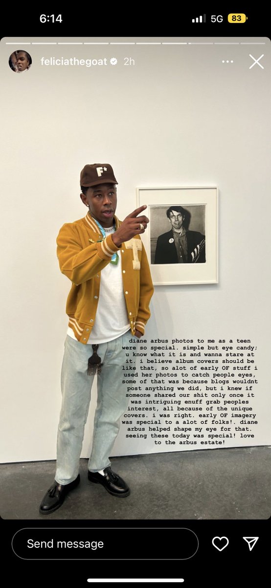 OddFuturePage's tweet photo. Tyler, The Creator gives a little backstory on the early Odd Future cover arts. https://t.co/3gSe5TTKIj
