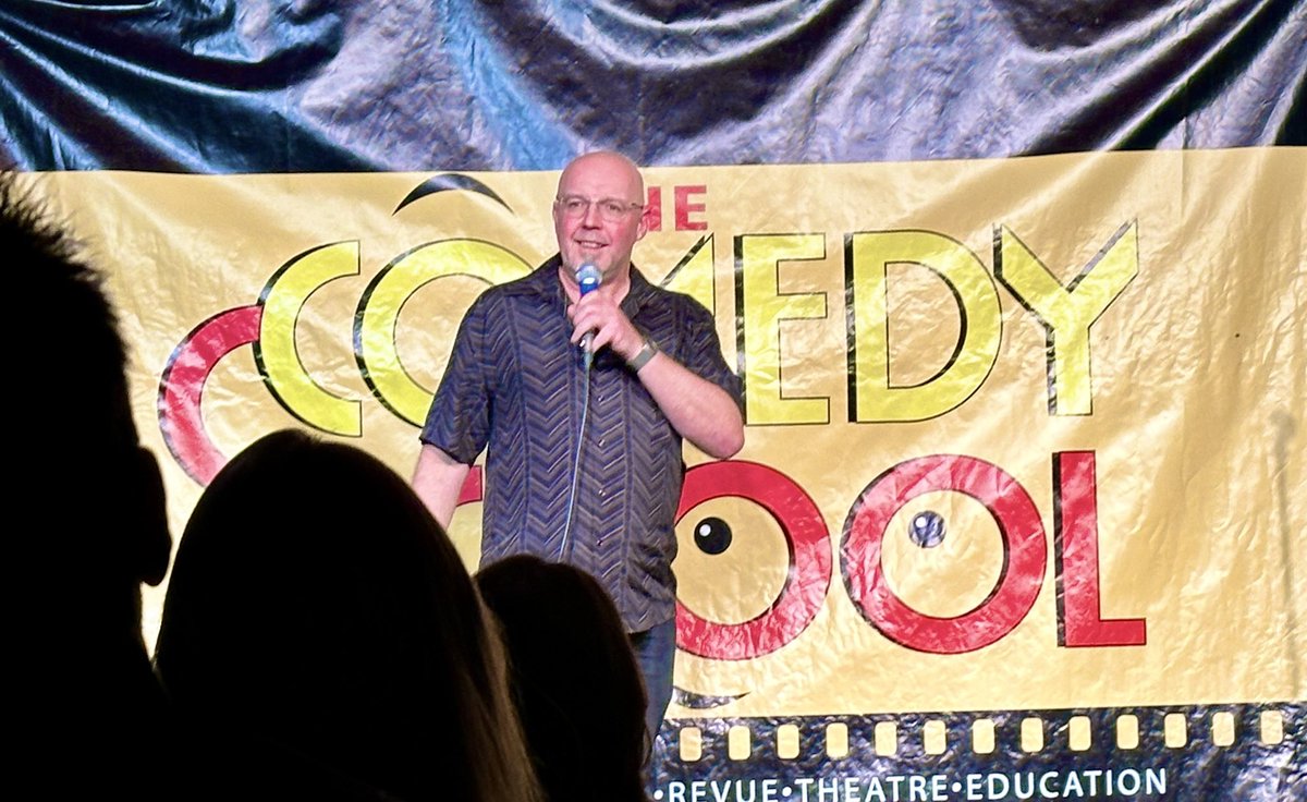 Top comedy stylings from <a href="/deanharmer/">dean harmer</a> - excellent bravery to put himself on stage and bring the laughs at <a href="/Backyard_Comedy/">Backyard Comedy Club</a> tonight!!
