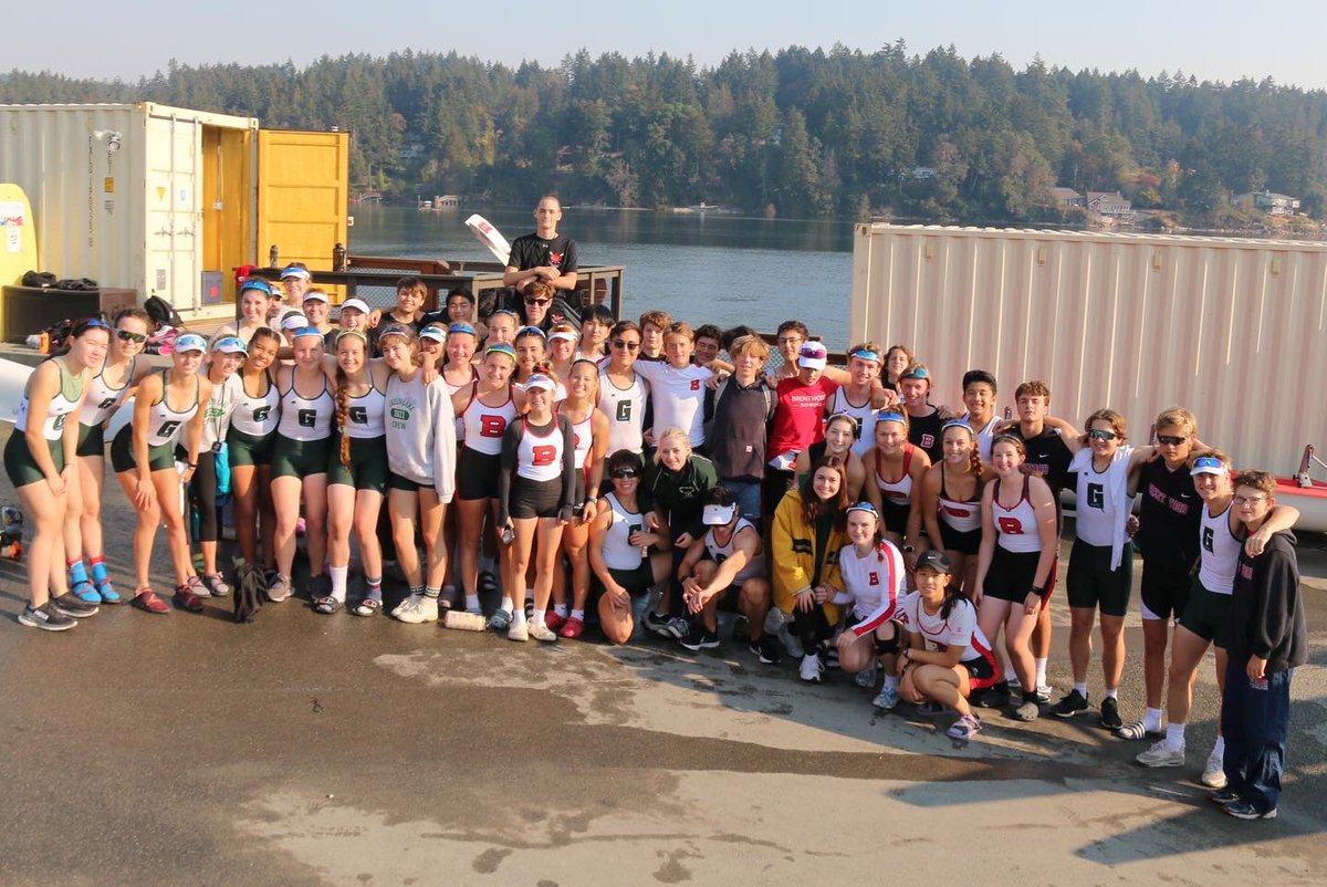 What an amazing weekend capped off with a great training session with our friends from Green Lake of Seattle and Shawnigan Lake School. Many lessons were learned and new friendships created. 5x1000 meters and finish it off with a 500m sprint. <a href="/BrentwoodNews/">Brentwood College School</a> <a href="/BrentwoodSports/">Brentwood Athletics</a>