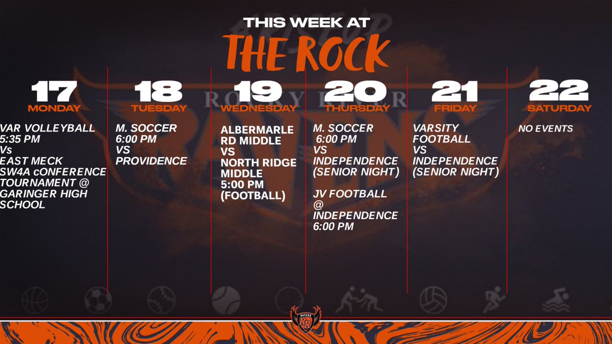 THIS WEEK AT THE ROCK
