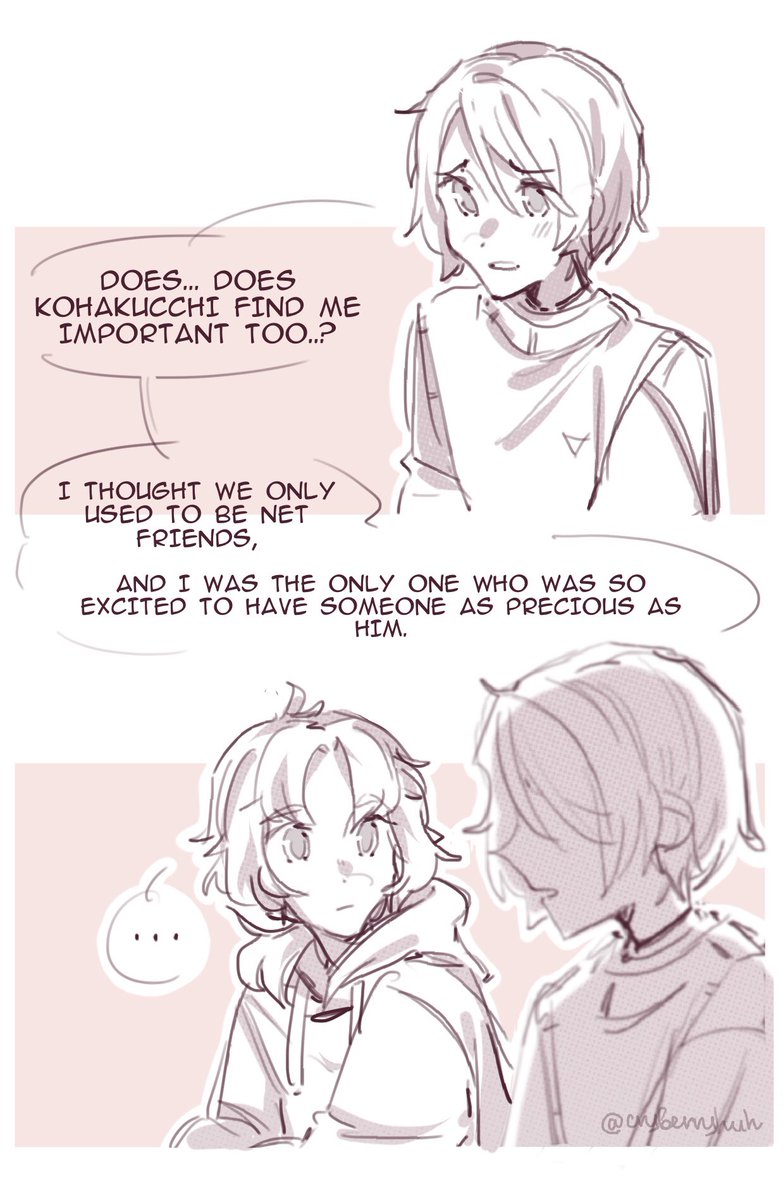 cryberryhuh's tweet photo. spent more time on this than i should have and ignored other things but just let me indulge myself because i can't handle real life
AIRA KOHAKU LOVES YOU LISTEN

also spreading my leo's and aira's friendship agenda
damn i hope there's no typos

#kohaai #こは藍 #あんスタ https://t.co/URvrw9eqEQ