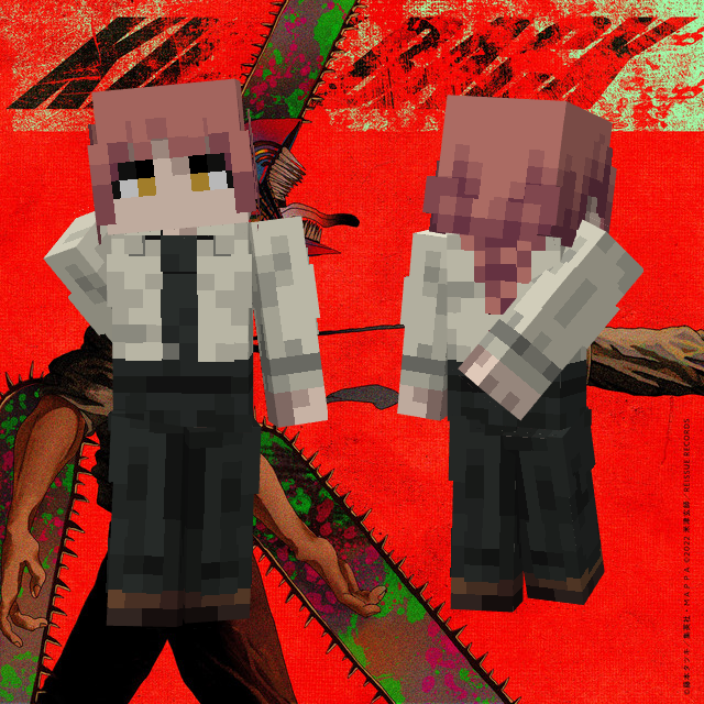 🌑 𝑴𝒂𝒌𝒊𝒎𝒂 🌑
𝐎𝐧𝐥𝐲 𝐚𝐧𝐬𝐰𝐞𝐫 𝐰𝐢𝐭𝐡 “𝐘𝐞𝐬” 𝐨𝐫 “𝐖𝐨𝐨𝐟”, 𝐈 𝐝𝐨𝐧’𝐭 𝐧𝐞𝐞𝐝 𝐚 𝐝𝐨𝐠 𝐰𝐡𝐨 𝐬𝐚𝐲𝐬 “𝐍𝐨”
#Minecraft  #chainsawman  #Blockbench