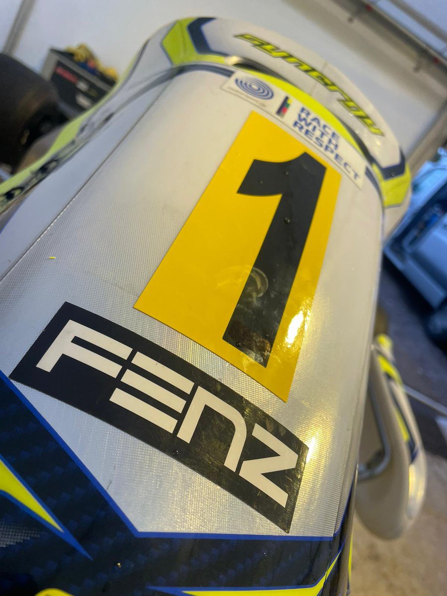 Years of work paying off today for Noah Wolfe Racing as he becomes British MiniMax Champion on top of becoming UKC MiniMax Champion. Thanks to all that have helped 🙏