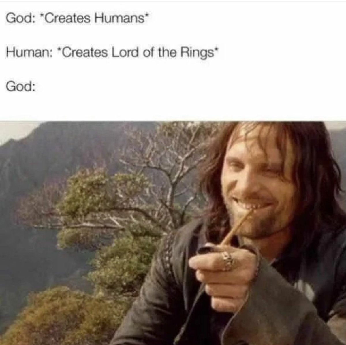 SieggyBY's tweet photo. posting this so i can share it in my lotr meme groupchat https://t.co/0xkiLsRSyO